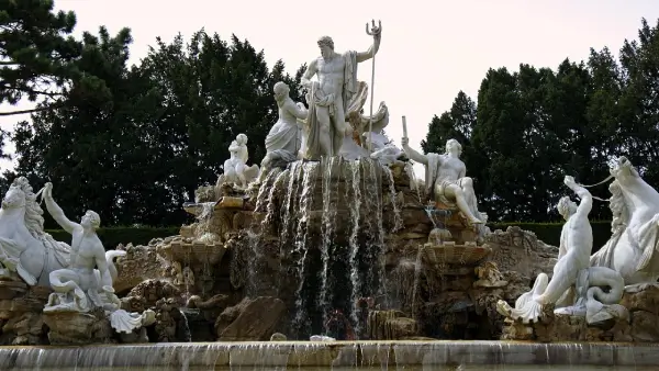 The Neptune Fountain Schönbrunn